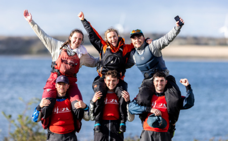 Liam Glynn, Triona Hinkson, Jack Fahy (capt), Kathy Kelly, Tom Higgins and Cian Lynch.